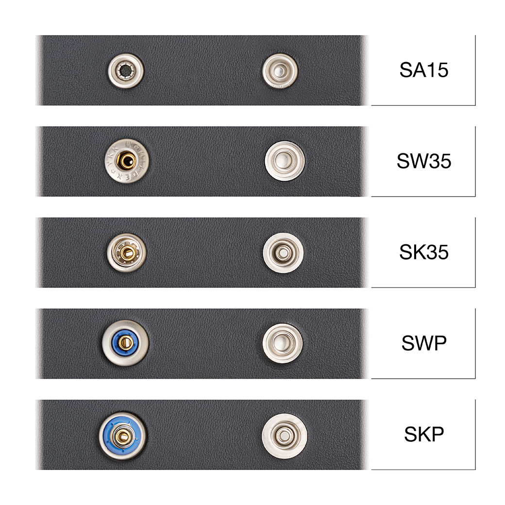 Stainless Steel Snap & Button